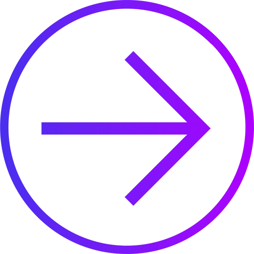 Arrow icon in a purple gradient for Push Digital favicon.